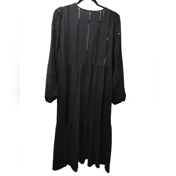 Boden Woven Mix Midi Jersey Dress - Picture 4 of 6